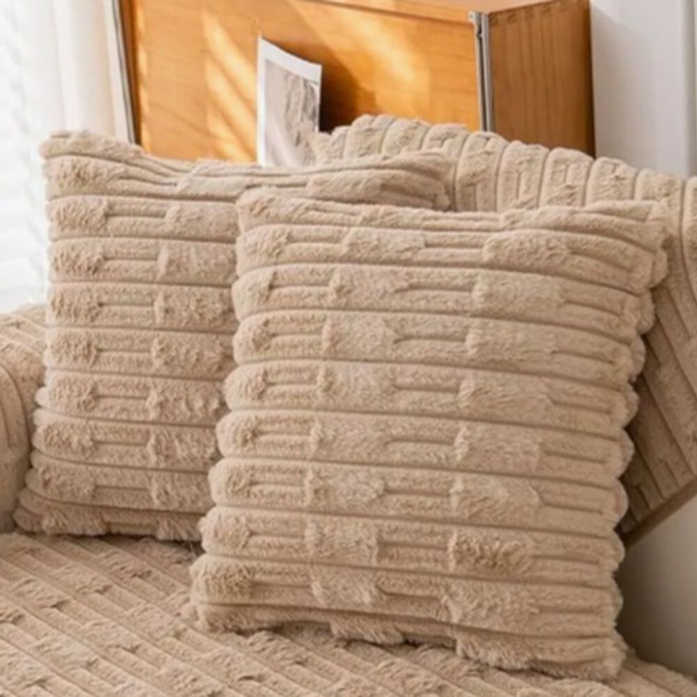 Set Piecera Premium + 2 Fundas Coj&iacute;n Caf&eacute; image number 3.0