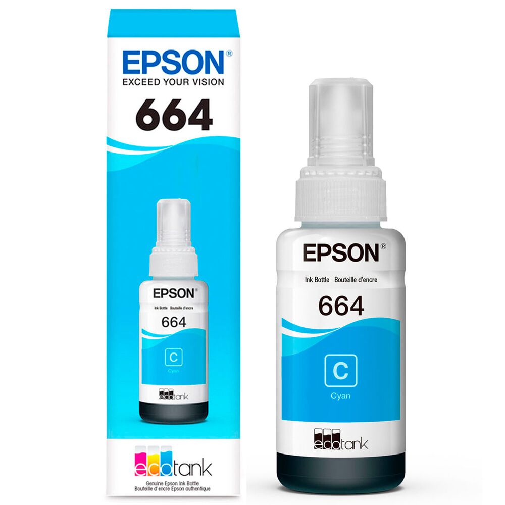 Tinta Botella T664 Ecotank Original No Generica | Lifemax image number 1.0