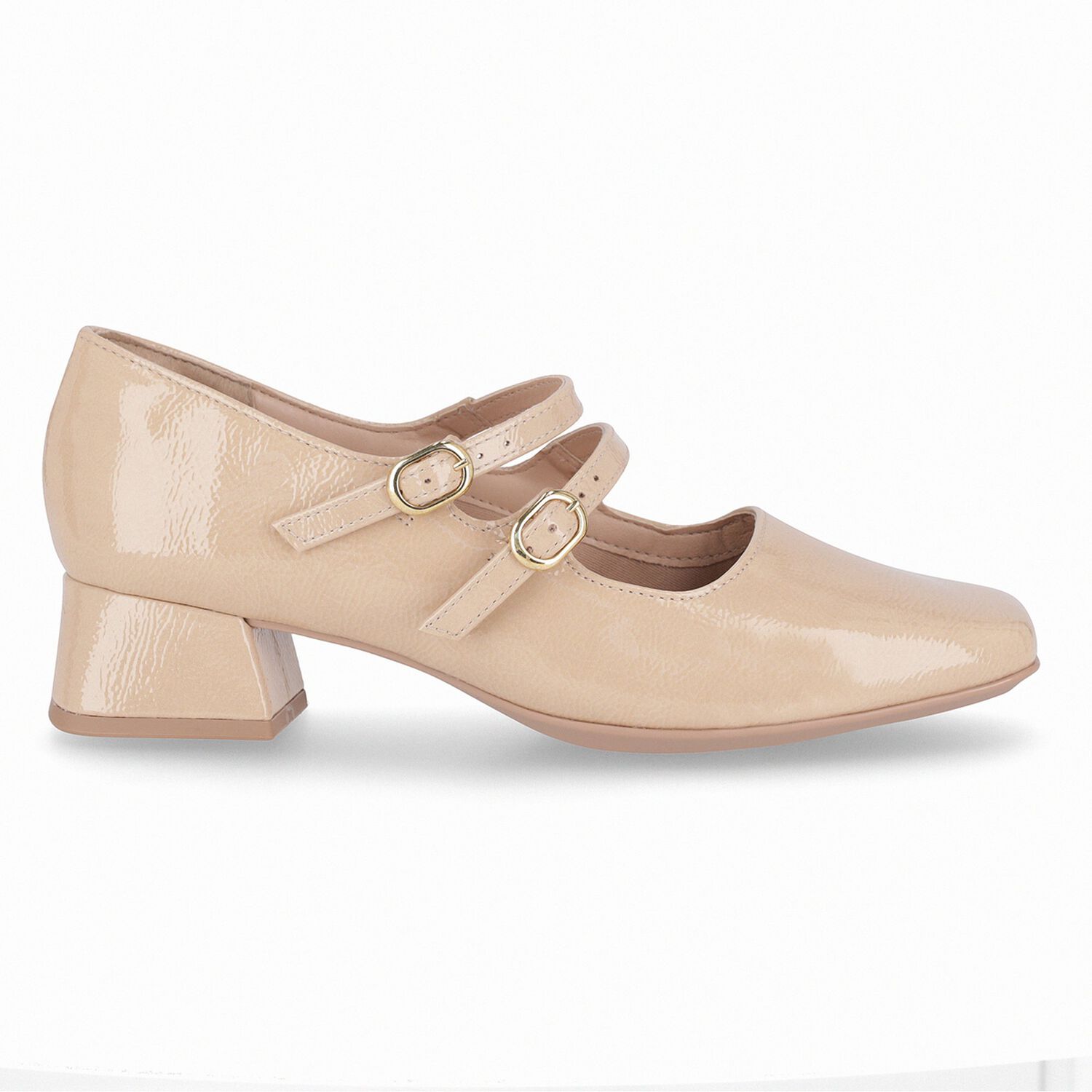 Zapato Mary Jane Mujer Beige/charol Tati Piccadilly image number 0.0