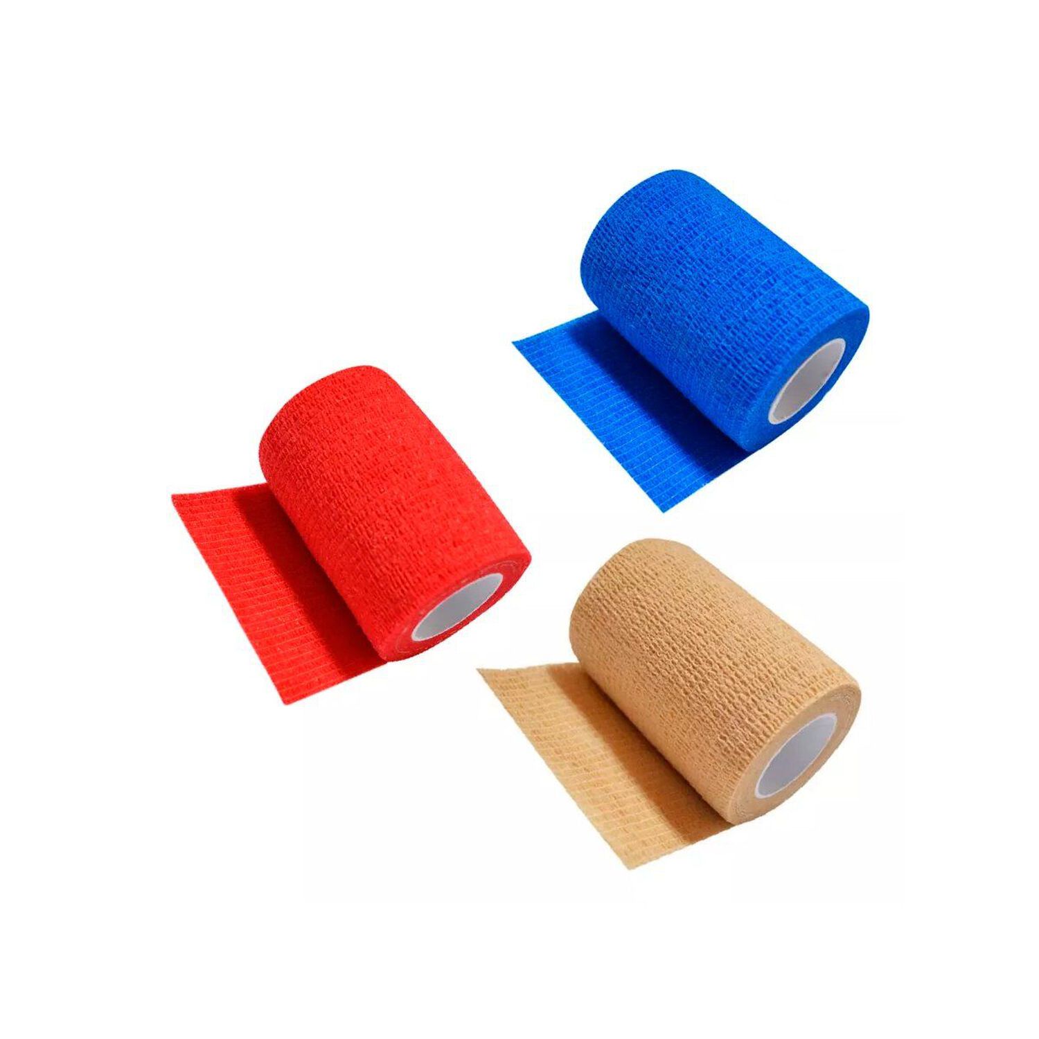 Pack 3 Venda Autoadherente Compatible Con Coban 7.5cm X 4.5m image number 0.0