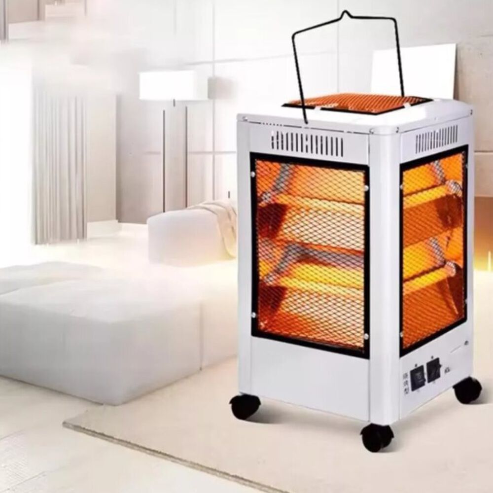 Calefactor Electrico Hogar Cuarzo 5 Caras Infrarrojo 2200w image number 1.0