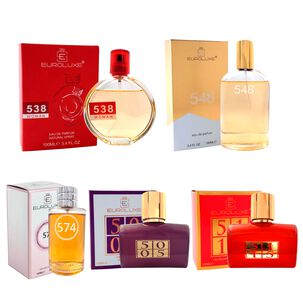 Pack 5x4 Euroluxe Edp 100 Ml Mujer Ii