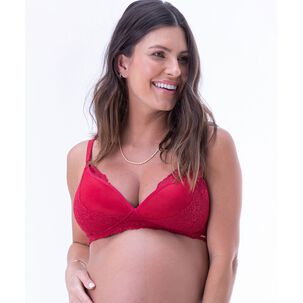 Sosten Lactancia Copa 3d Rojo 2rios