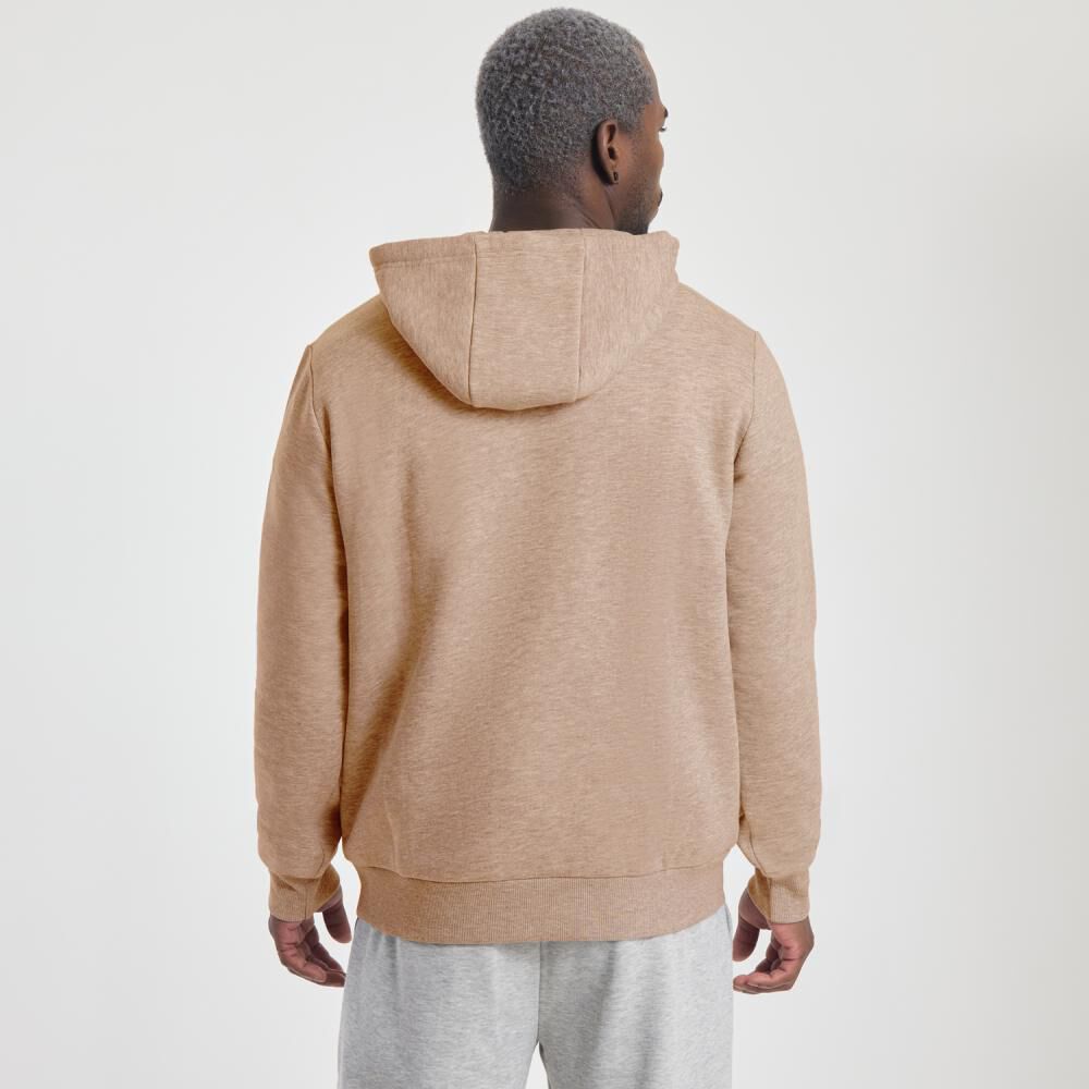 Polerón Deportivo Liso Cuello Alto Con Capucha Hombre Wetland image number 1.0