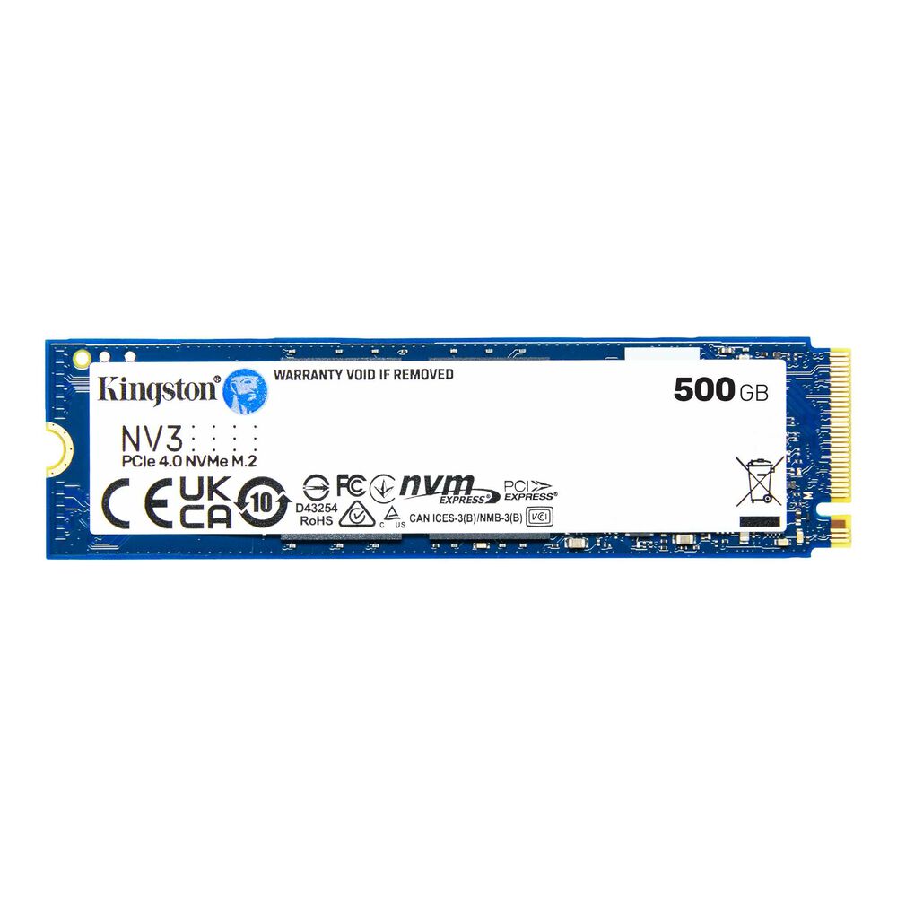 Unidad De Estado Sólido Kingston Nv3 500gb Nvme Pcie 4.0 image number 0.0