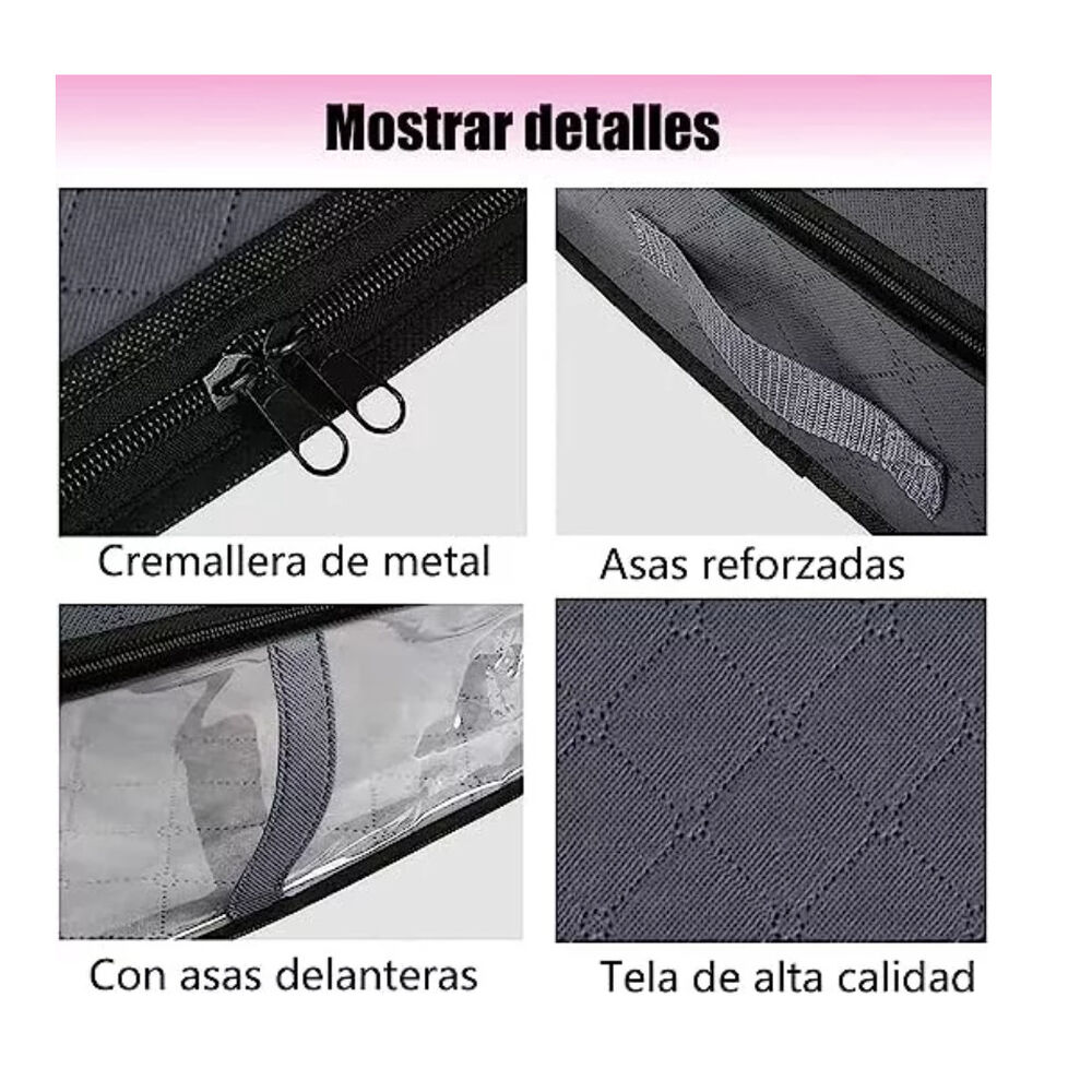 Pack 2 Organizador De Ropa Bajo Cama image number 2.0
