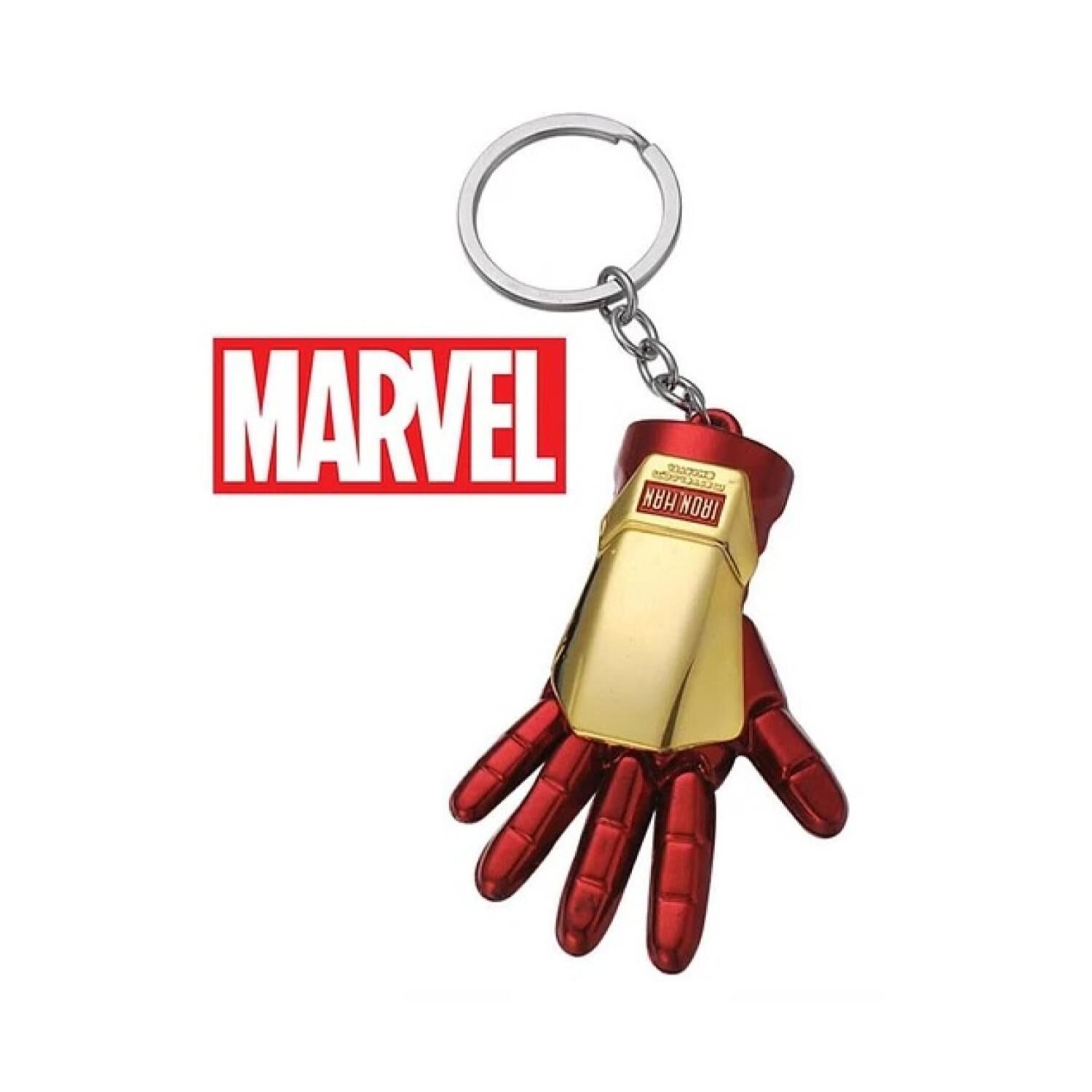 Llavero Metalico Premium Guante Iron Man 8cm image number 1.0