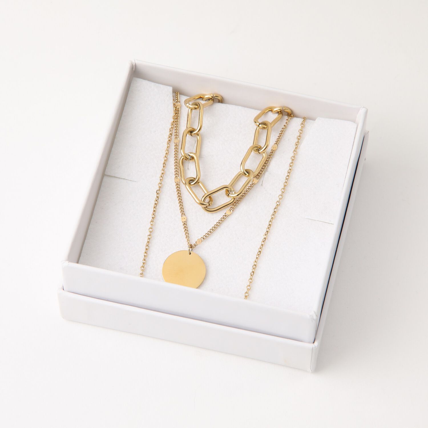Collar 19v69 Italia Dorado Stne108 image number 2.0