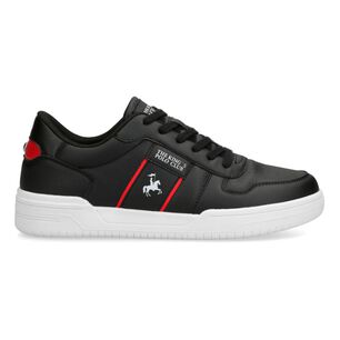 Zapatilla Urbana The King's Polo Club Hombre Negro