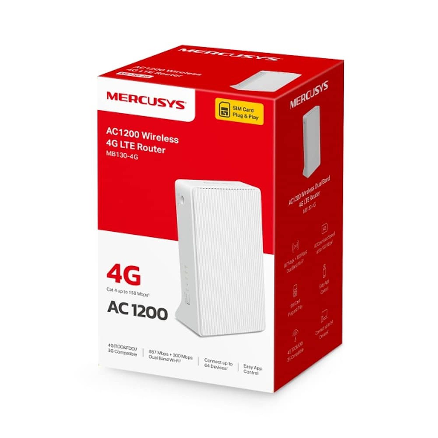 Router Inal&aacute;mbrico Ac1200 De Doble Banda 4g Lte image number 5.0
