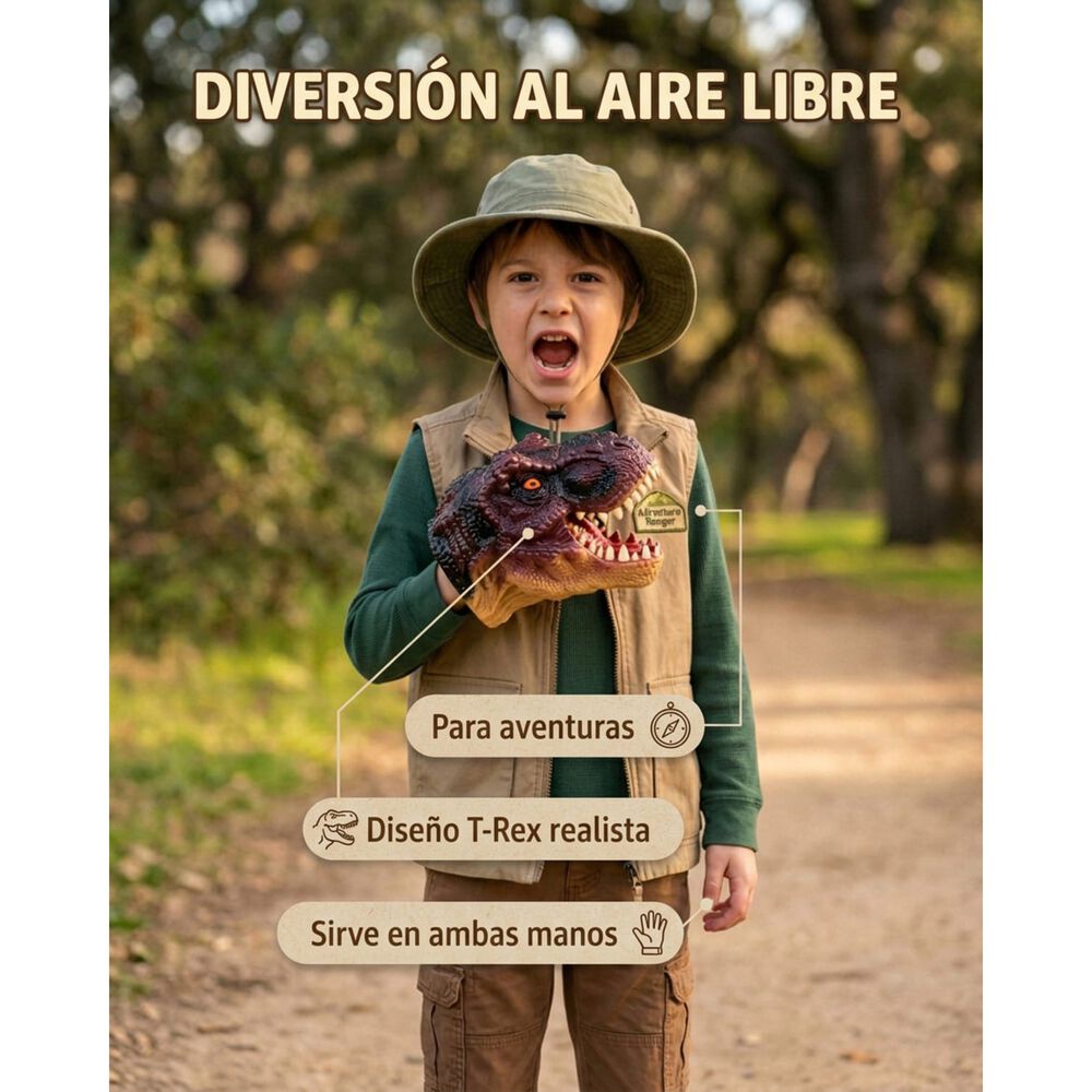 Guante Tiranosaurio Rex image number 7.0