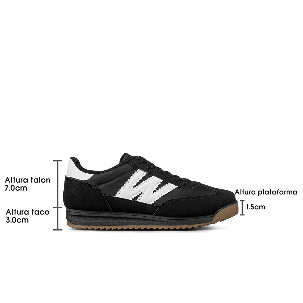 Zapatilla Casual Mujer Urbana Deportiva Comodo Weide Jll51 image number 6.0