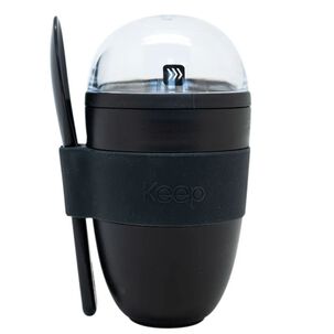 Vaso Snack Keep 450 Ml Con Cucharita Colores - Ps