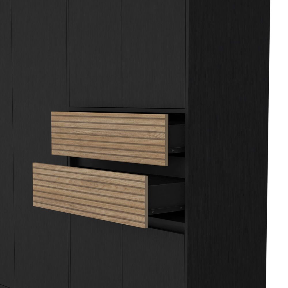 Closet 4 Puertas 2 Cajones Fm-016n - Negro image number 5.0