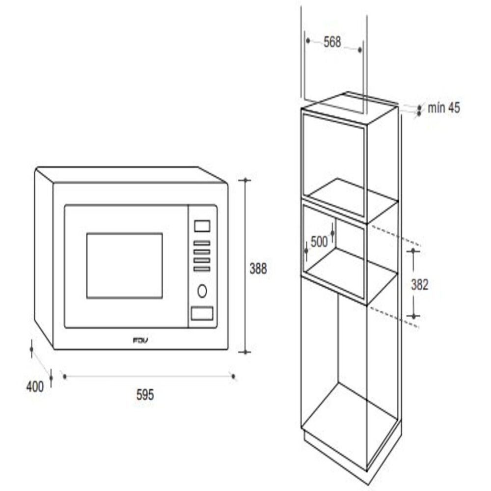 Microondas Fdv Design image number 8.0