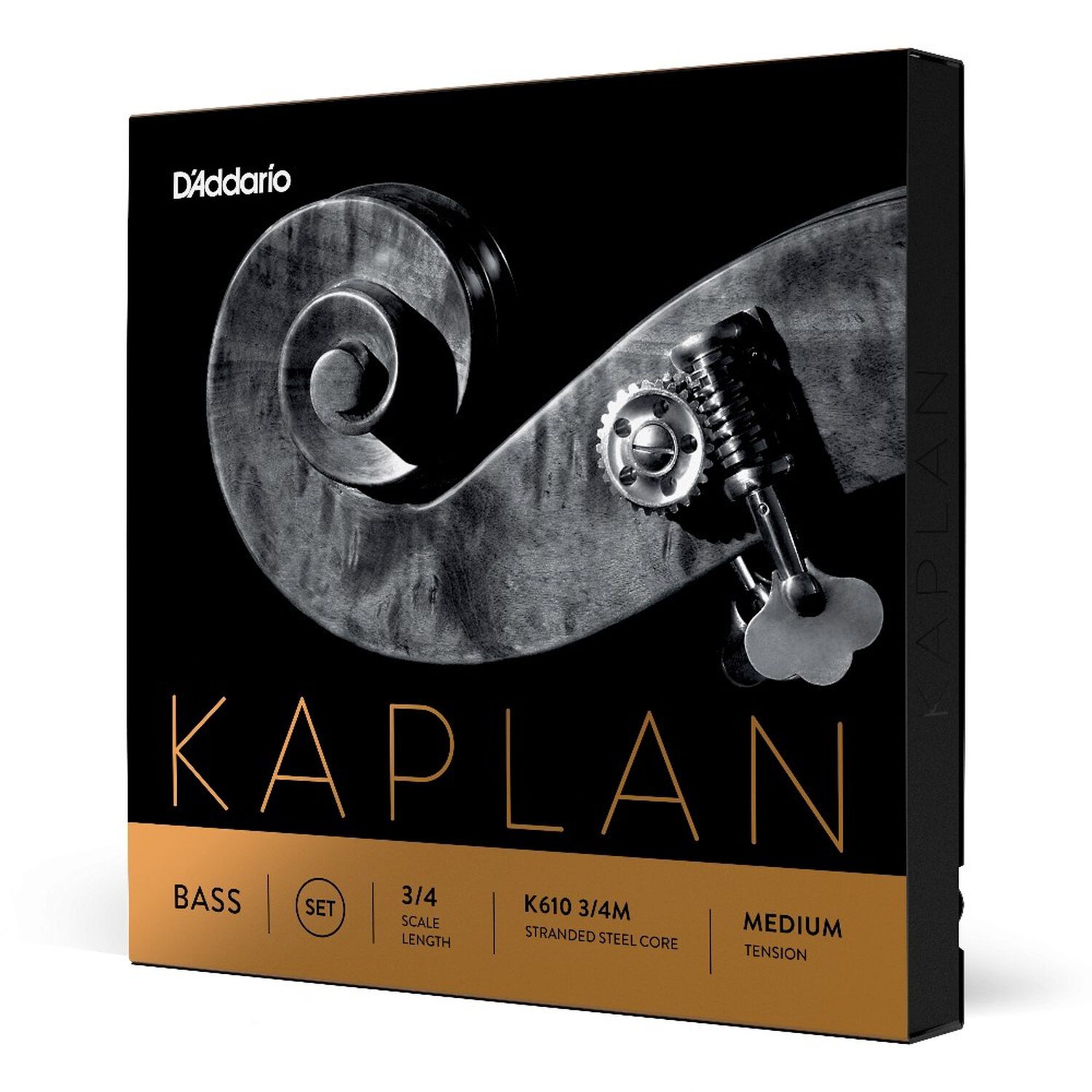 Set Cuerdas Contrabajo A Escala K610 3/4m Kaplan Daddario image number 1.0