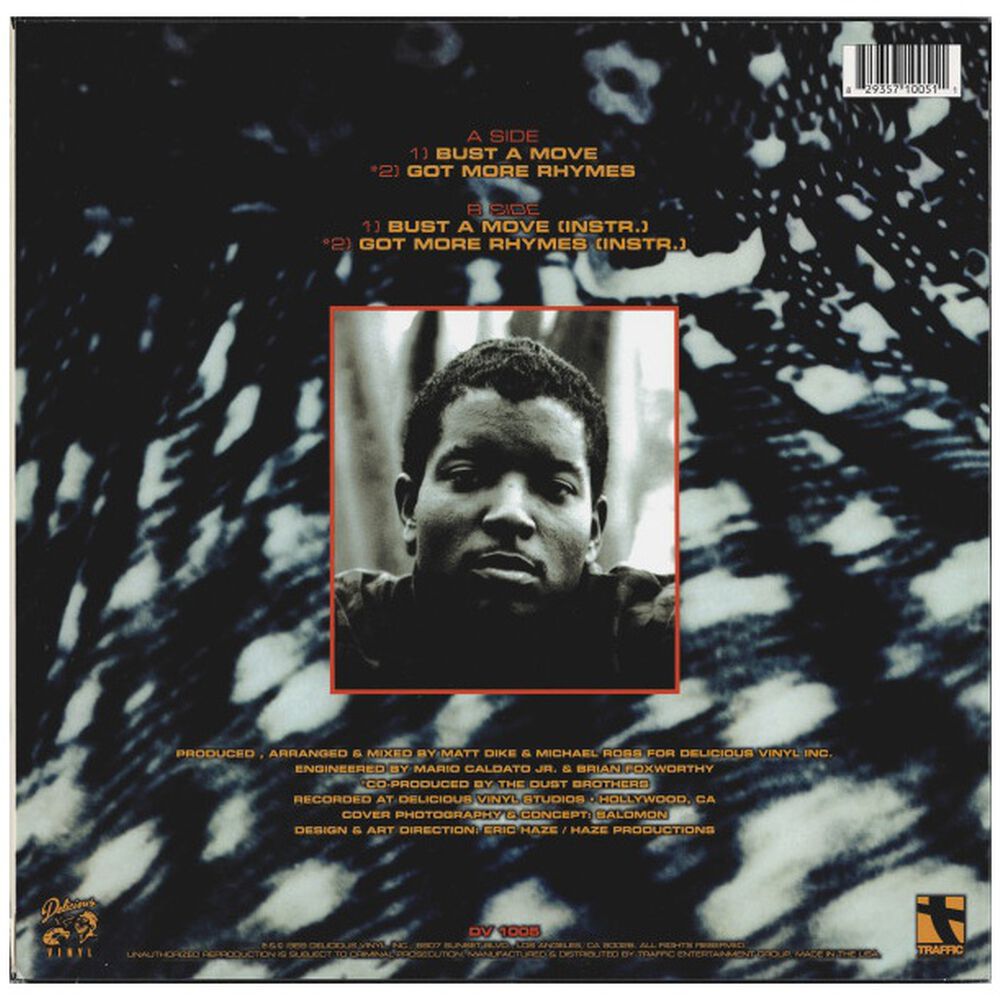 Young Mc - Bust A Move | 12" Maxi Single Vinilo Usado image number 1.0
