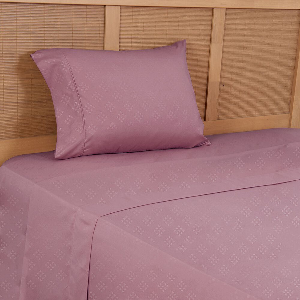 Sabana Estampada Plumetti Embossed 1.5 P Rosado image number 0.0