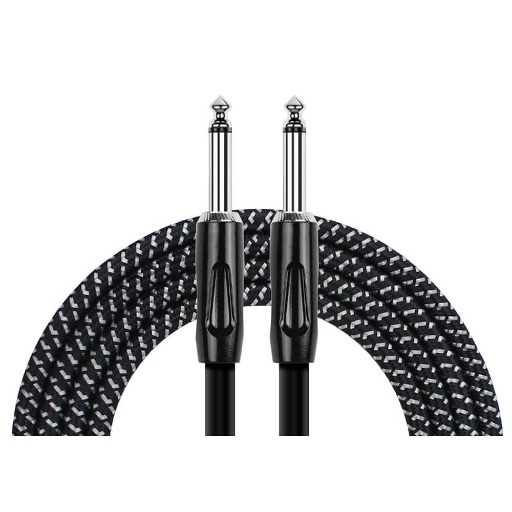 Cable Instrumento 10m 1/4'' Mono Plug Tejido Iwcx-201b-10 image number 0.0