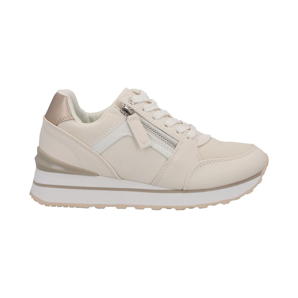 Zapatilla Urbana Mujer Beige Frida Detogni image number 0.0