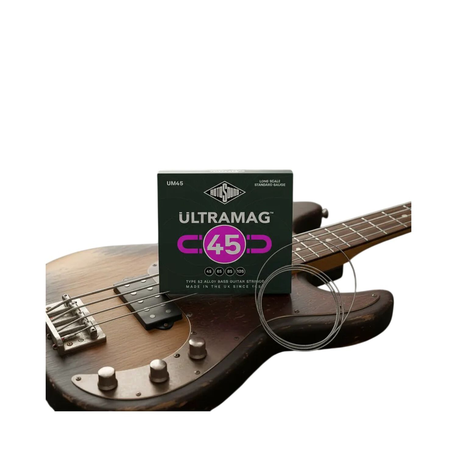 Cuerdas De Bajo El&eacute;ctrico Rotosound Um45 Ultramag 45-105 image number 2.0