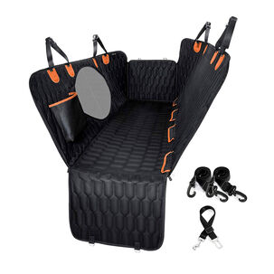 Funda Cubre Asiento De Auto Impermeable Mascotas Negra Xroad