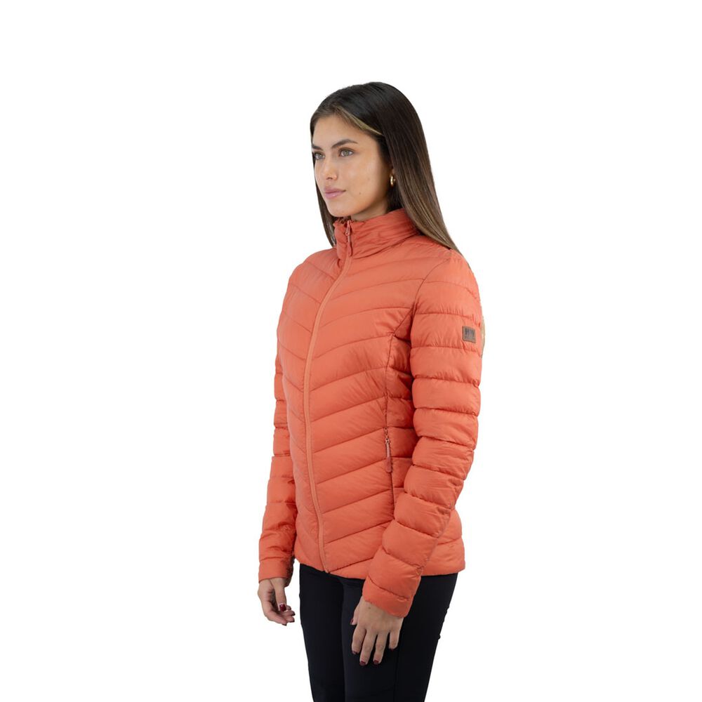 Parka Hw Pillow Traveler Mujer Ladrillo image number 1.0