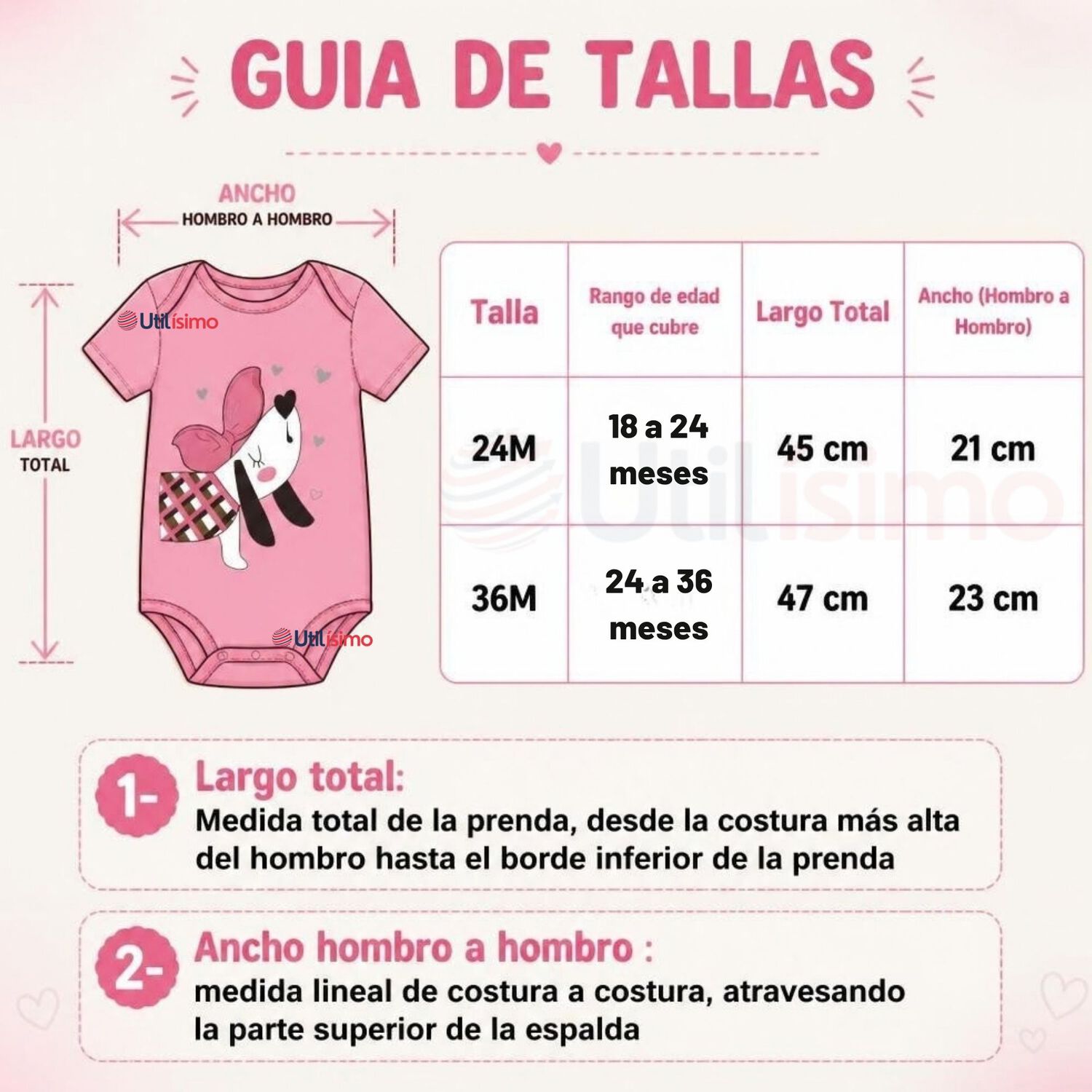 Pack 5 Bodys Manga Corta 100% Algod&oacute;n Tedmimak Ni&ntilde;a Sweet Girl image number 2.0