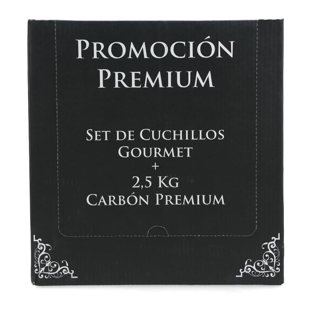 Set De Cuchillos B&B 10p+Carbon  / 6 Piezas + Carbón 2.5 Kg image number 1.0