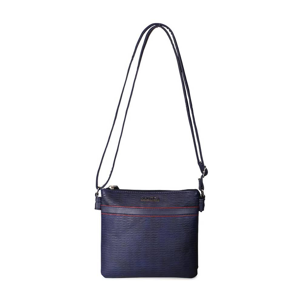 Cartera Cruzada Leeway Azul Nautica image number 0.0