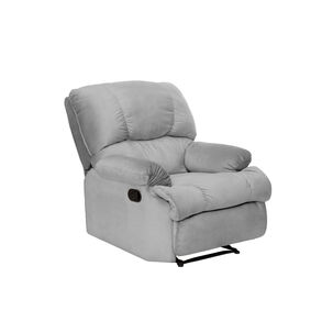 Bergere Perugia Reclinable Tela Velvet Gris