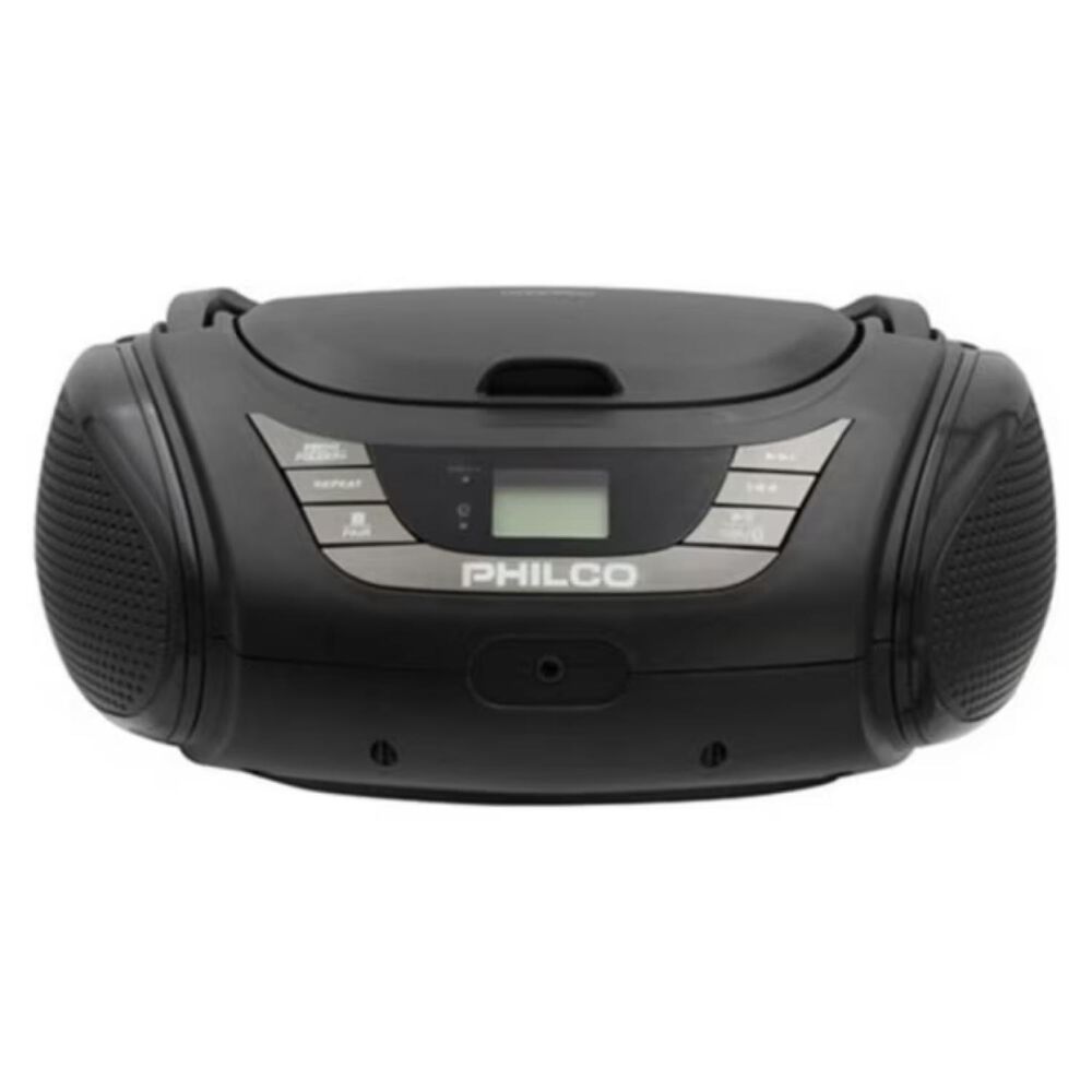 Radio Parlante Retro Bluetooth Cd Usb Aux Negro 2120b image number 0.0