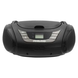 Radio Parlante Retro Bluetooth Cd Usb Aux Negro 2120b
