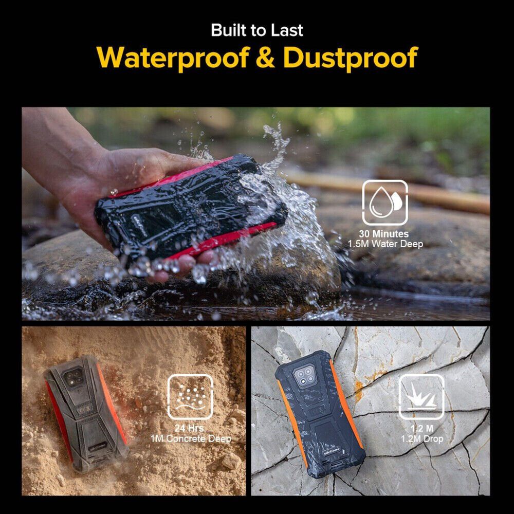 Celular Rugged Ulefone Armor 8 Pro Resistente A Golpes, Polvo, Humedad Y Agua / Desbloqueo Facial Y Con Huella Dactilar, Nfc, Radio Fm image number 8.0