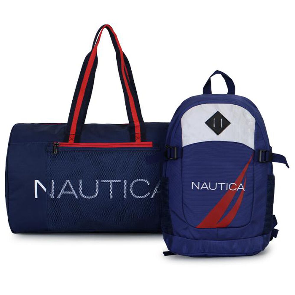 Bolso Aries + Mochila Atlas Azul Nautica image number 0.0