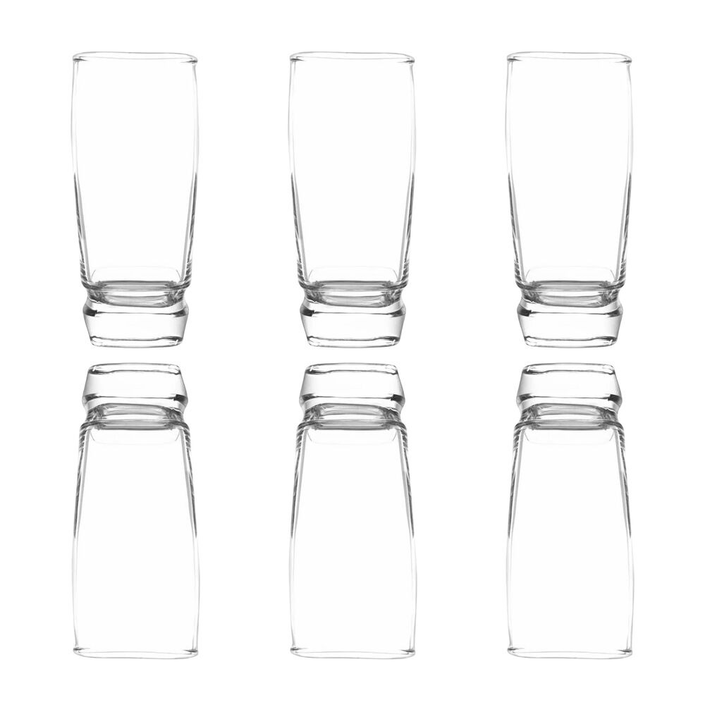 Pack 6 Vasos Altos Modelo Van Gogh De 341cc Elegante image number 0.0