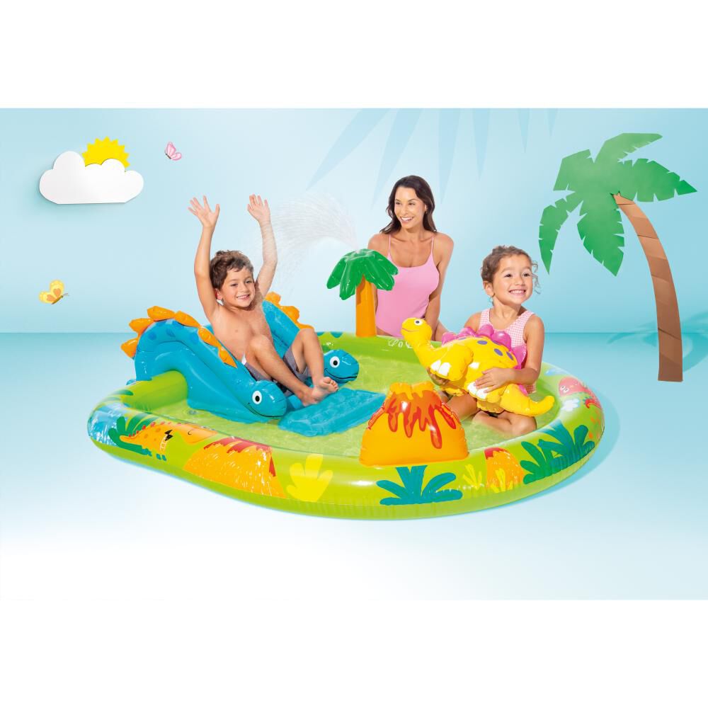 Piscina Ovalada Inflable Dinosaurio Intex 191x152x58 Cm / 143 Litros image number 7.0