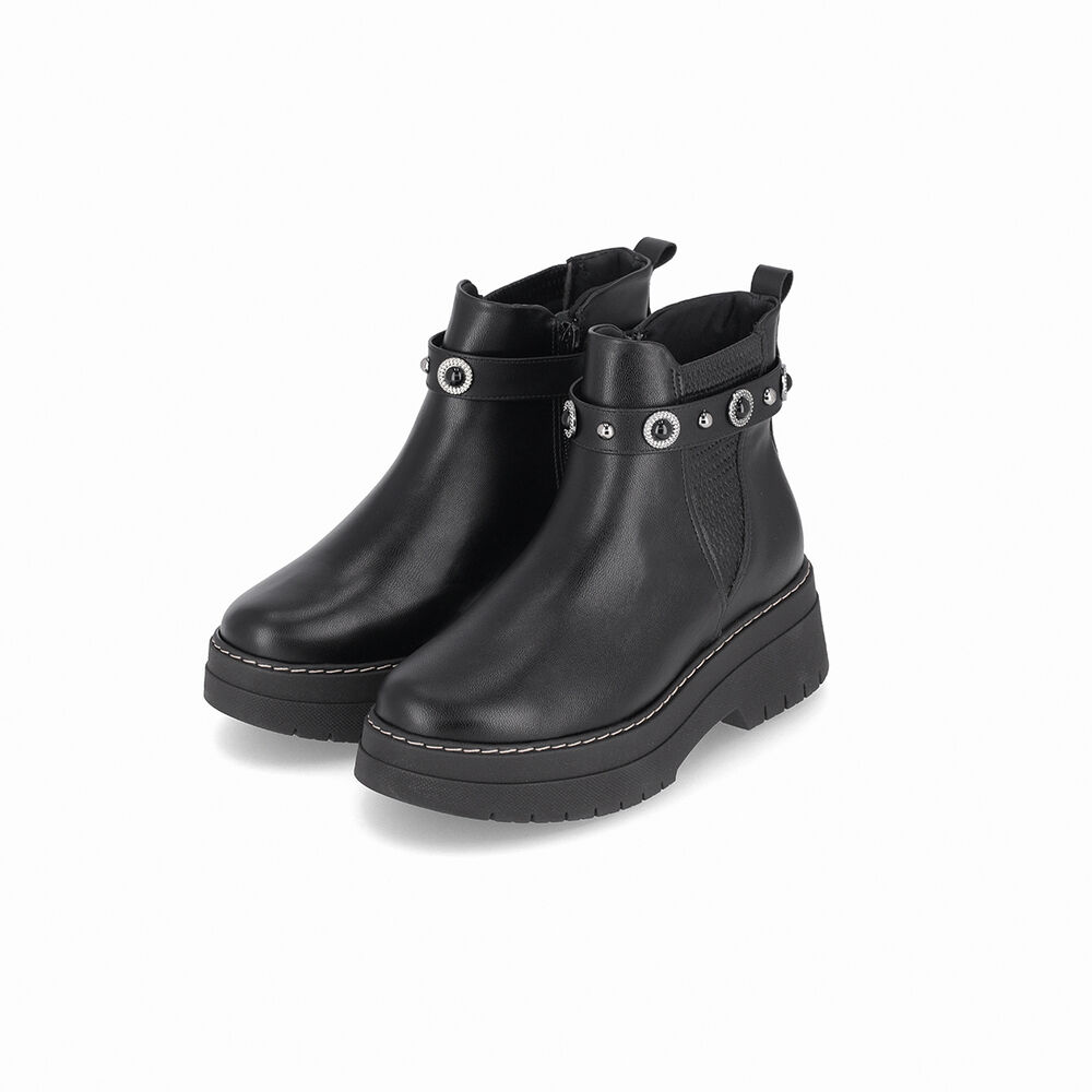 Botin Mujer Negro Fabiana Piccadilly image number 1.0