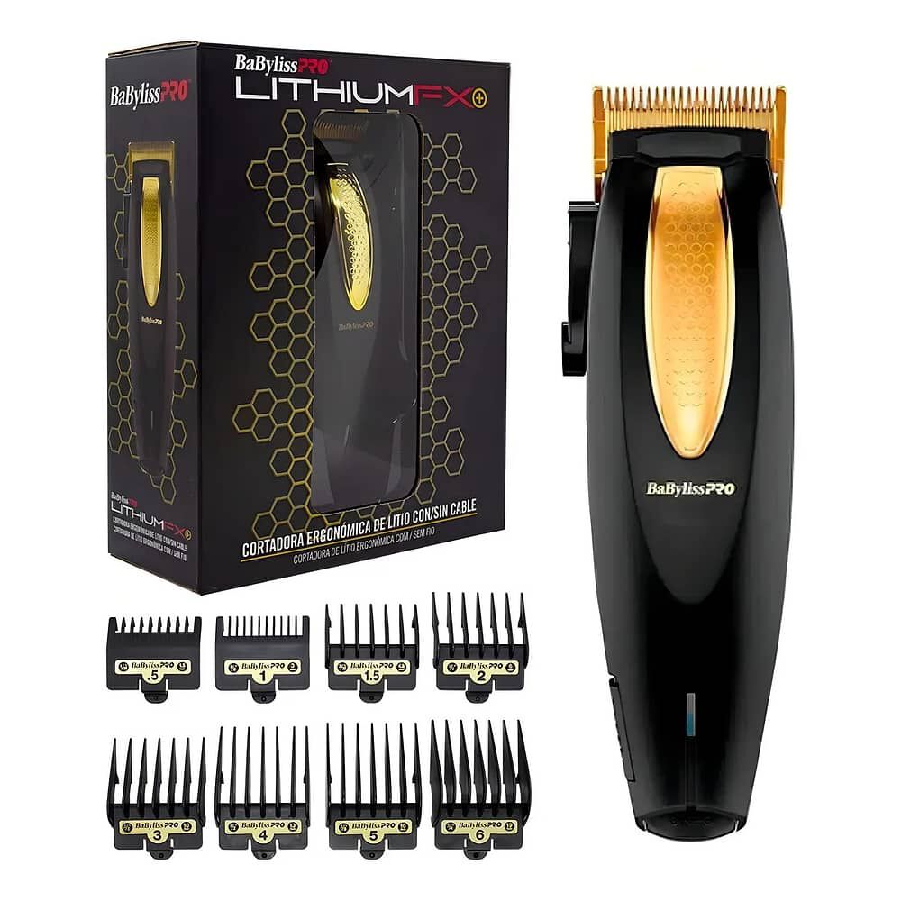 Maquina Cortadora Clipper Fx673 Lithium Gold Black image number 3.0