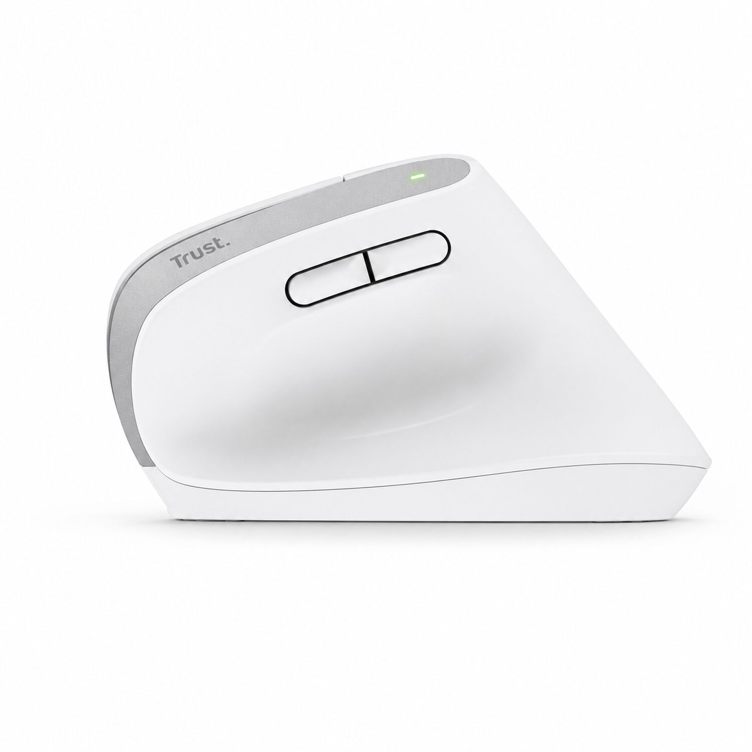 Mouse Vertical Inal&aacute;mbrico Dual Ergon&oacute;mico Trust Bayo+ White image number 10.0