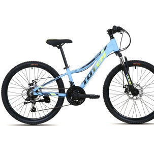 Bicicleta Totem Mtb Aro 24 Modelo 1100 Celeste