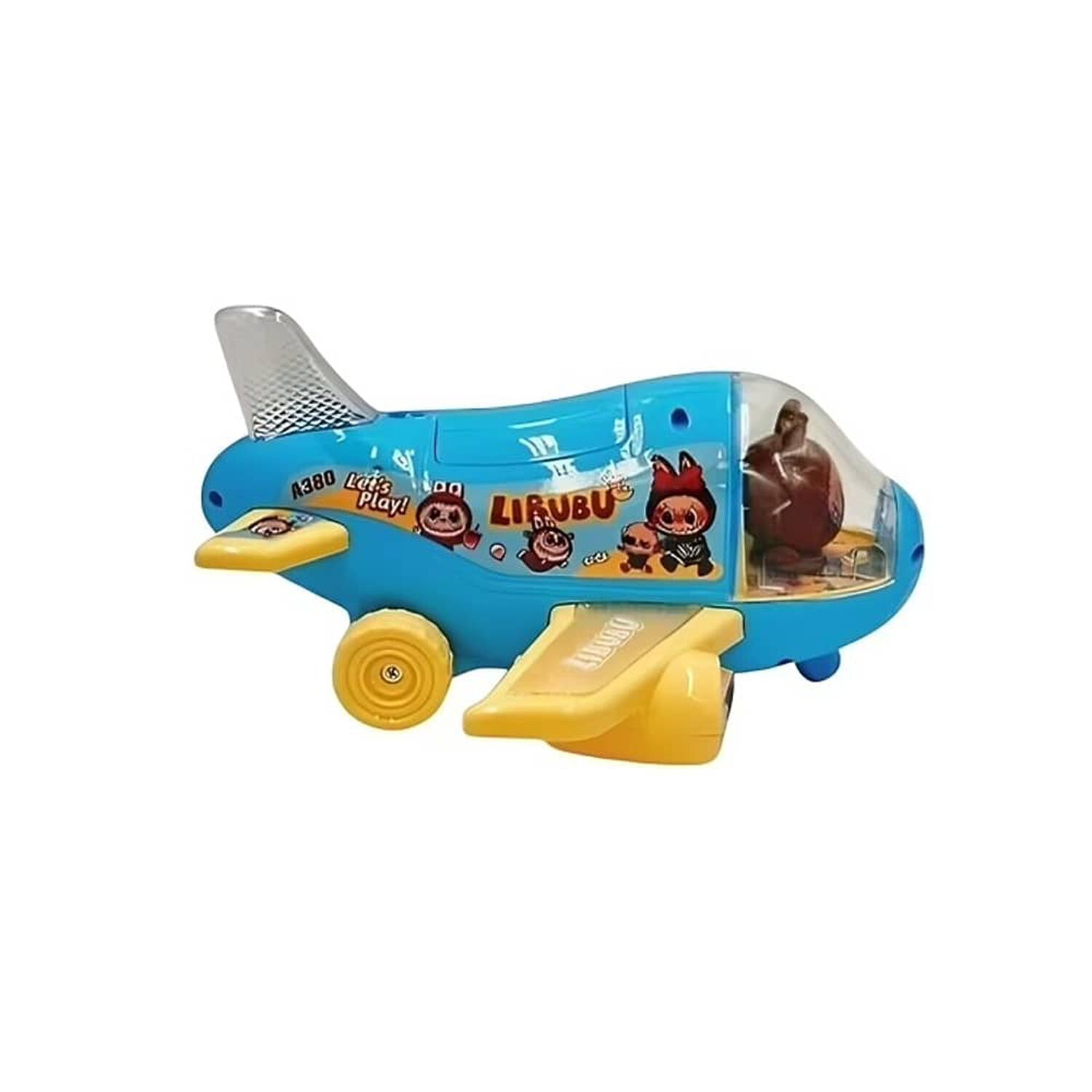 Pak De 3 Avion Piloto Labubu Luz Y Sonido 2025 image number 1.0