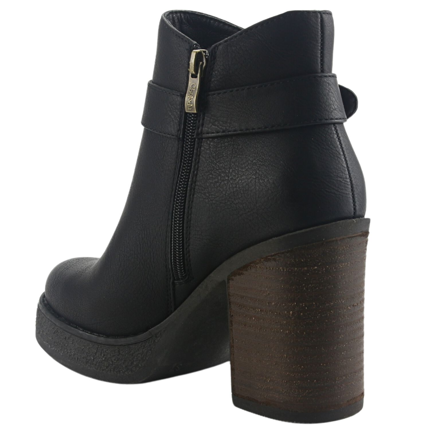Botin Chalada Mujer Ella-15 Negro Casual image number 4.0