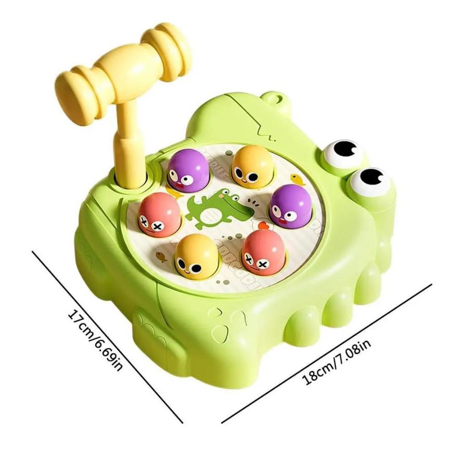 Juego Cocodrilo De Coordinacion Didactico Martillo Montessori image number 3.0