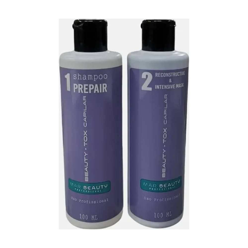 Kit Tratamiento Reconstructor Beauty-tox 100ml C/u 2 Pasos Marbeauty image number 1.0