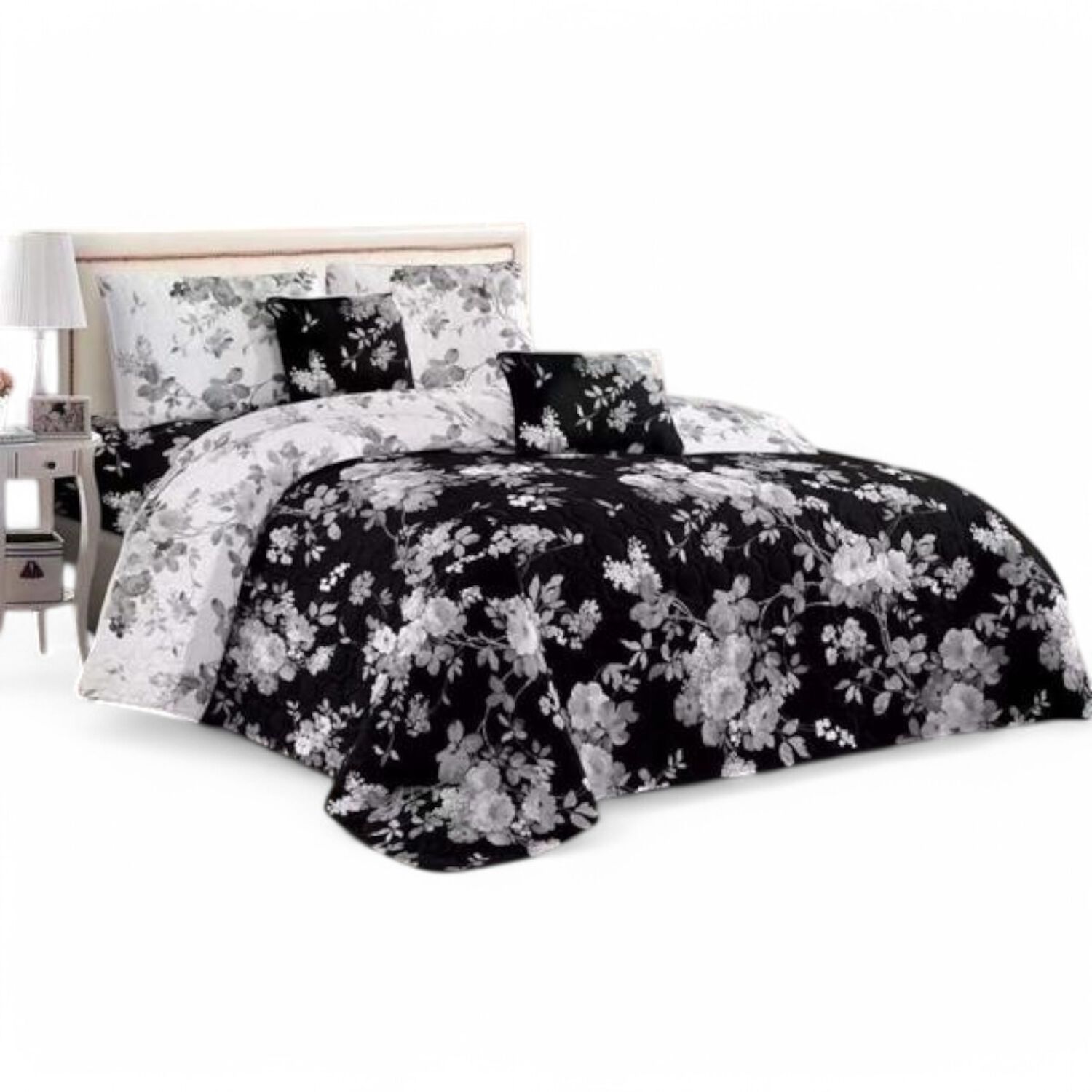 Cubrecama De Verano 1.5 Plazas Quilt + 1 Funda De Almohada Cobertor Delgado Qvr1-62 image number 0.0