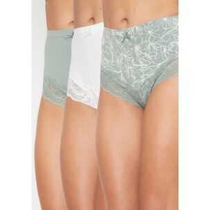 Pack 3x Pantaleta Algod&oacute;n P3145053-ver Kayser
