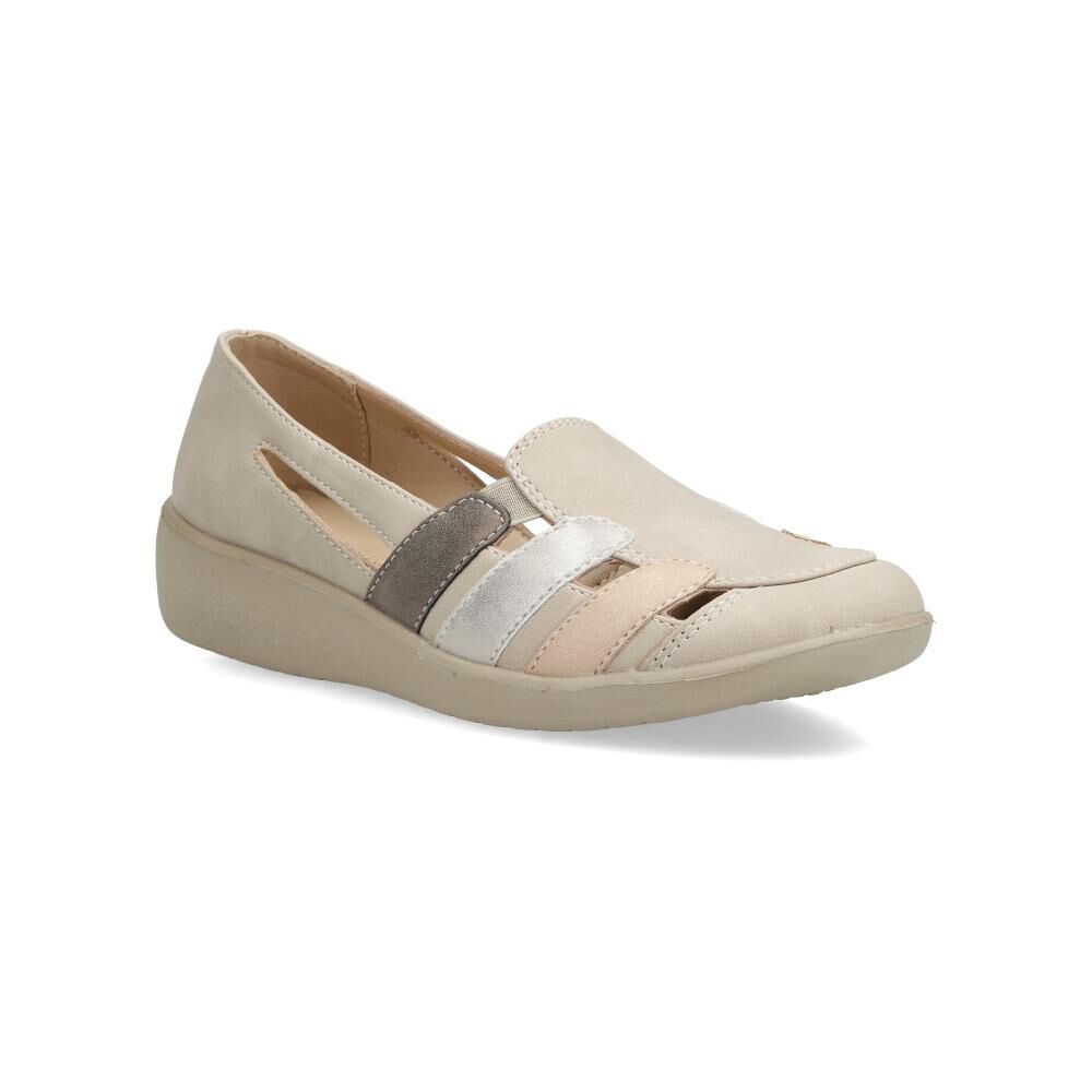 Mocasín Mujer Lesage Beige image number 0.0