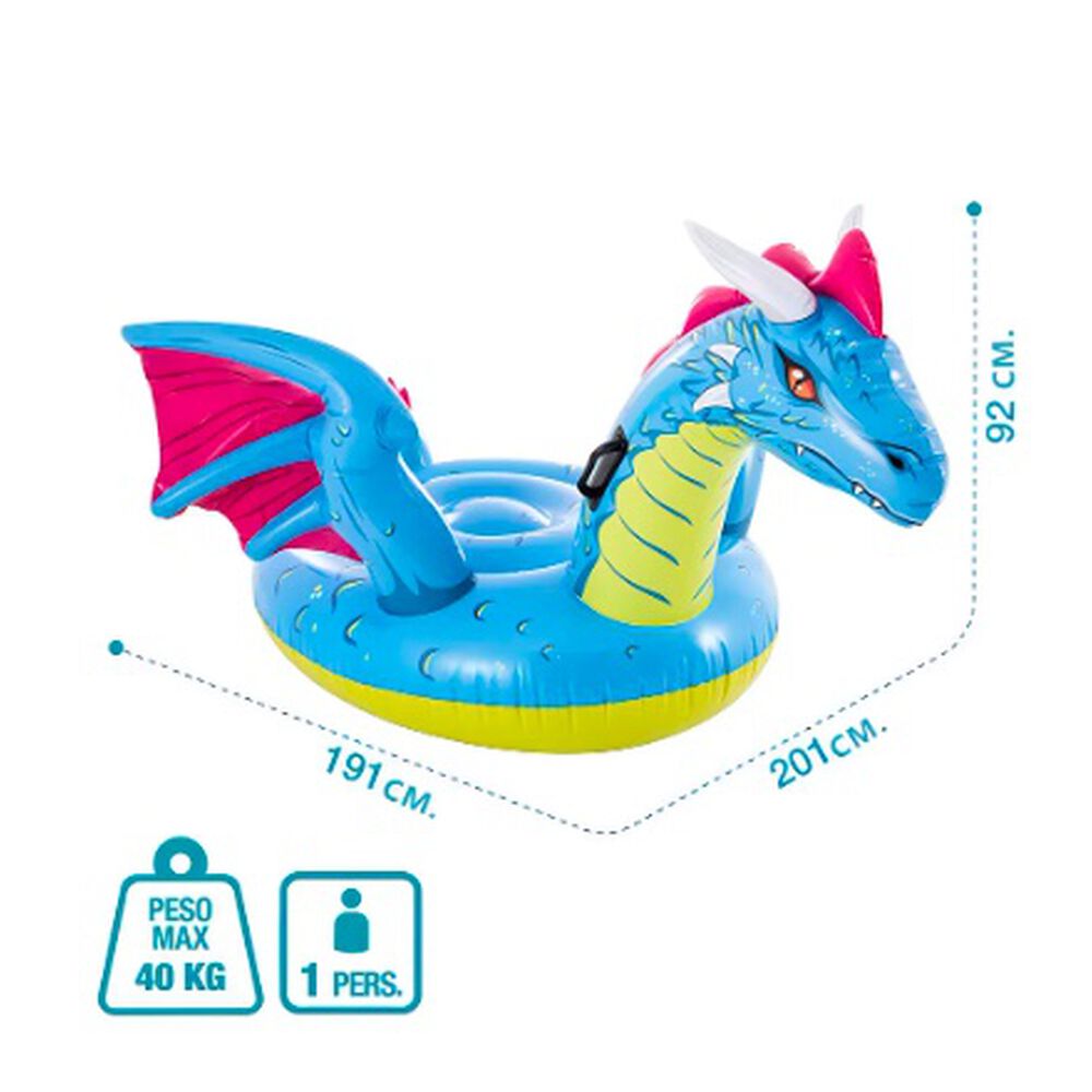 Flotador Inflable Montable Drag&oacute;n 201 X 191 Cm image number 3.0