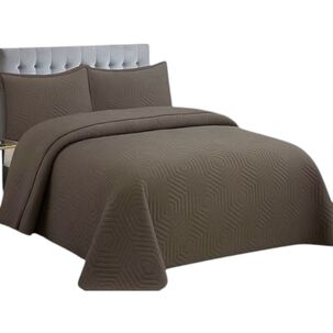 Cobertor Quilt De Verano Cubrecama 2 Plazas Colcha 230x250cm Gs